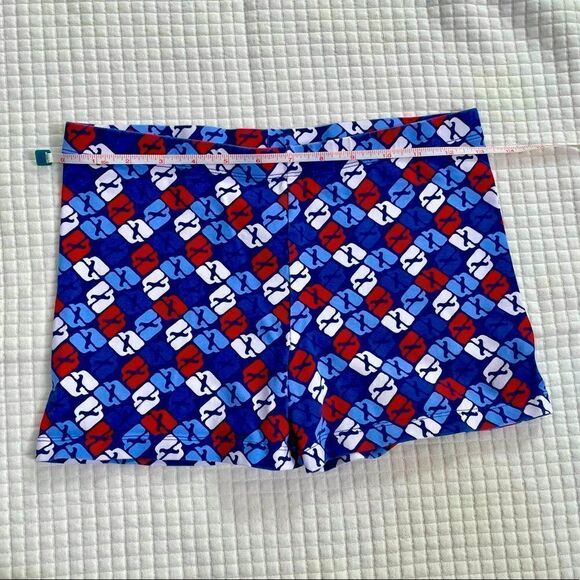 Vineyard Vines girl Large 14 red white blue shorts - Picture 1 of 5